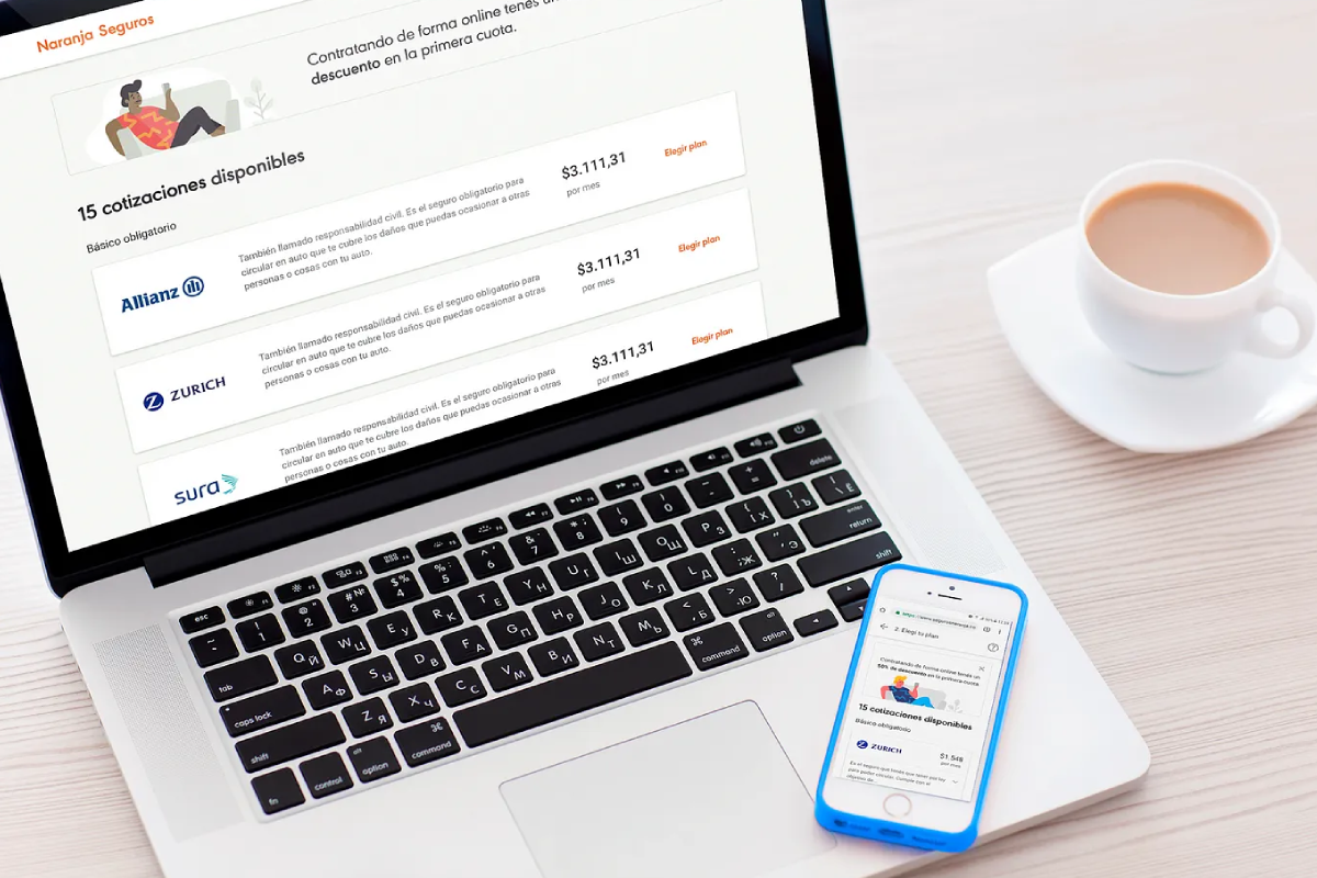 Seguros Naranja case study